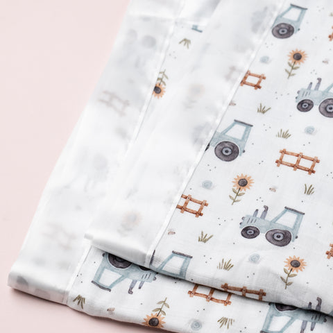 Introducing Our Satin Pram Blankets: The Ultimate Comfort for Babies - Bullabaloo