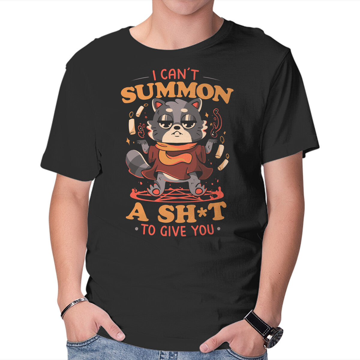 I Can't Summon-Mens-Basic-Tee-eduely by TeeFury