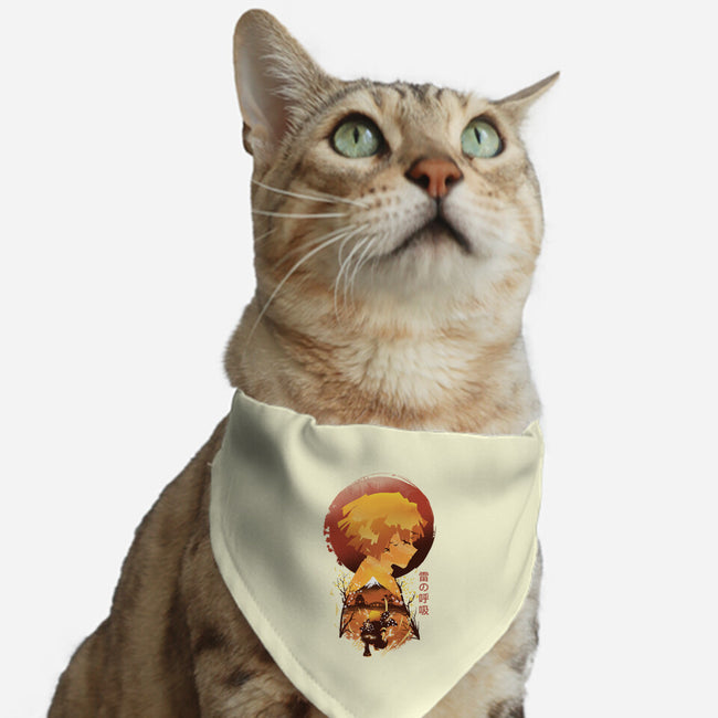 Breath of Fire-cat adjustable pet collar-dandingeroz