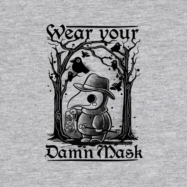 Wear Your Damn Mask-mens basic tee-NemiMakeit