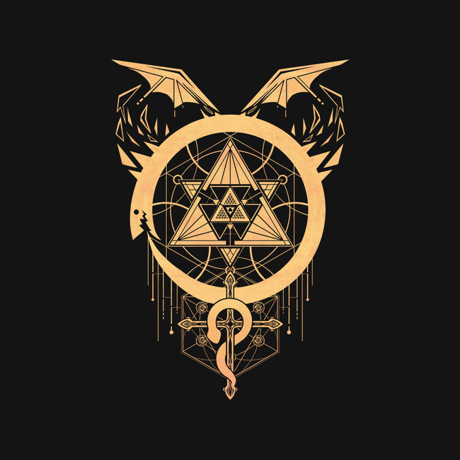 Gilded Snakes of Alchemy-mens basic tee-icewreath by TeeFury