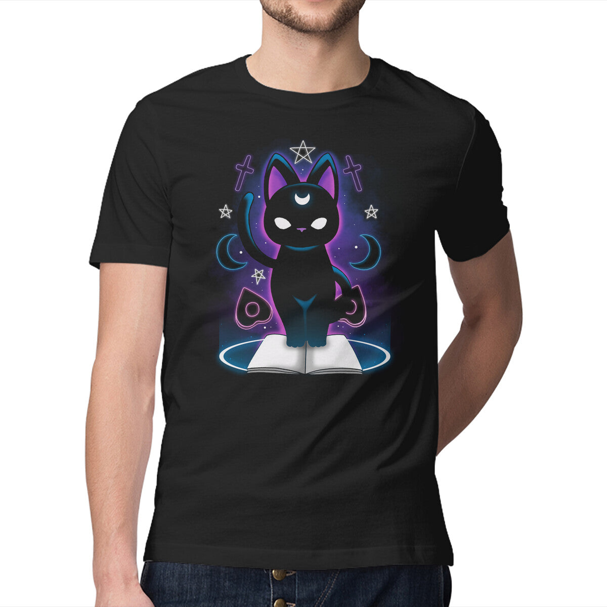 Cosmic Beluga-cat basic pet tank-Vallina84 by TeeFury