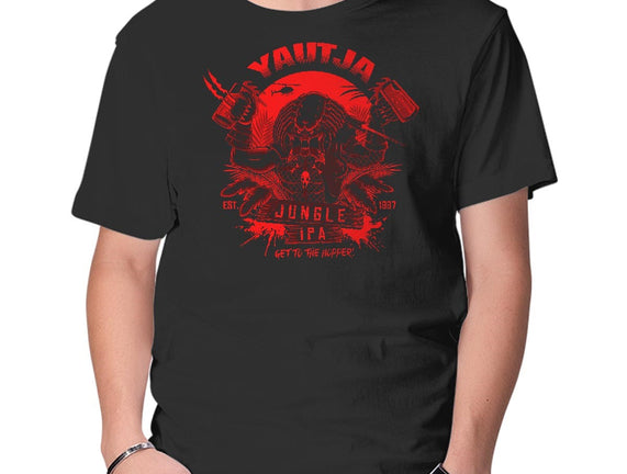 Yautja Jungle IPA-mens basic tee-stationjack by TeeFury