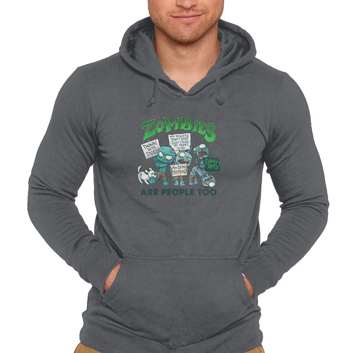 Zombie Rights - Unisex Pullover Hoodie