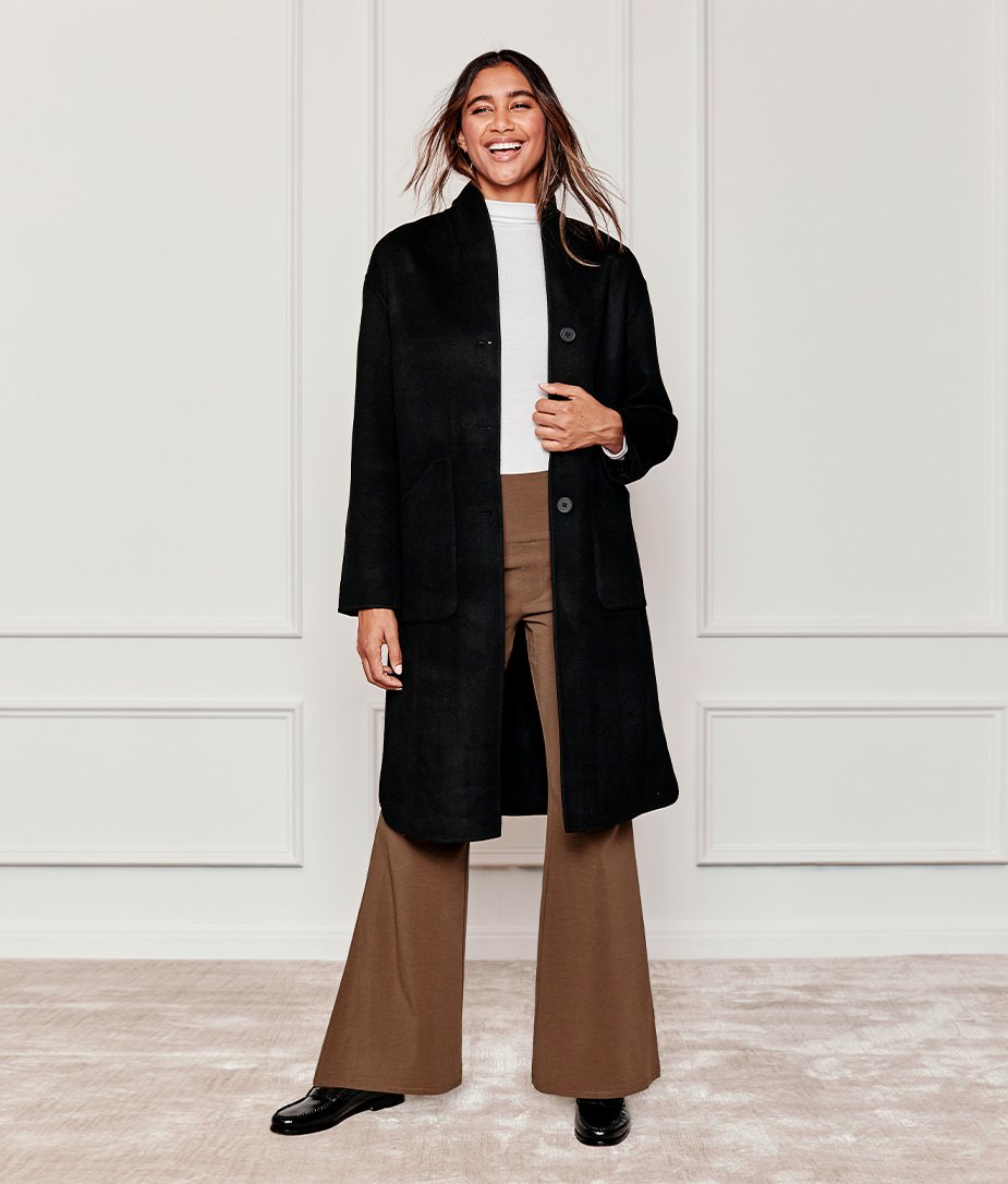 The Warmest Wool Cocoon Coat | Summersalt