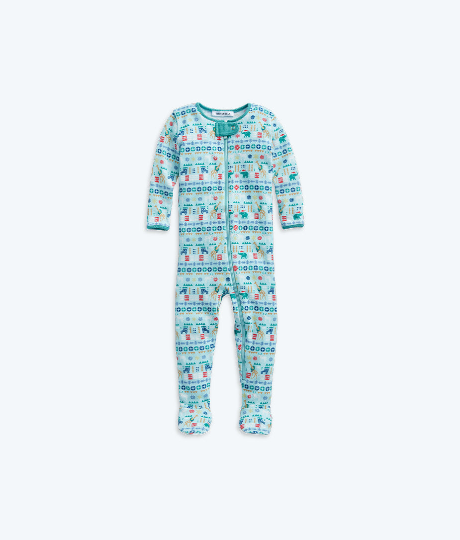 The Cloud 9 Pajama Set - Sea Urchin & White Sand