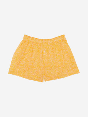 Mustard Organic Cotton Wavers Boxer Druthers O.N.S Clothing