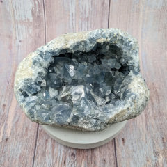 Celestite Rough Geode Specimen