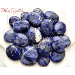 Sodalite Palm Stones