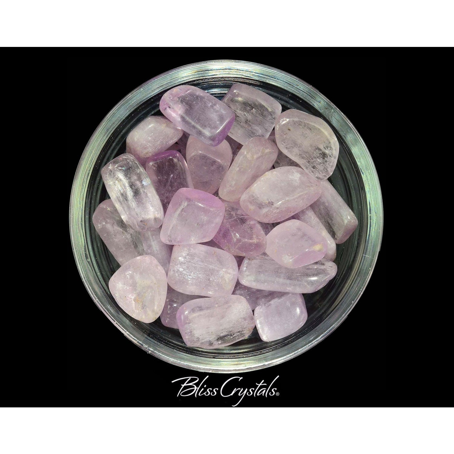 TOMYEUS Pink White Purple Crystal Quartz Natural Stone Streche