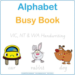 Teach Your Child their Alphabet using VIC, NT and WA Handwriting