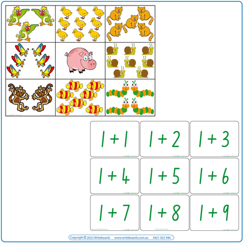 NSW School Readiness Kit includes our NSW Arithmetic Bingo Game