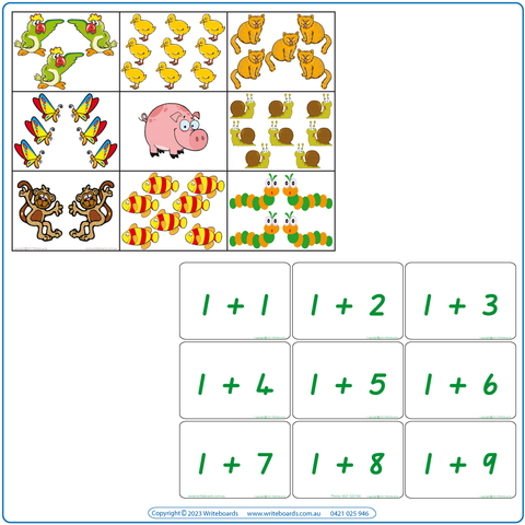 QLD School Starter Kit includes QLD Arithmetic Bingo Game