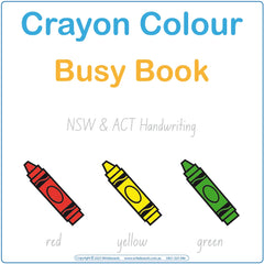 Teach Your Child their Colours using NSW and ACT Handwriting