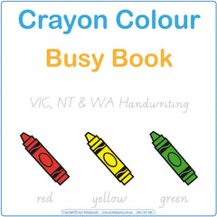 Teach Your Child Colours using VIC, NT and WA Handwriting