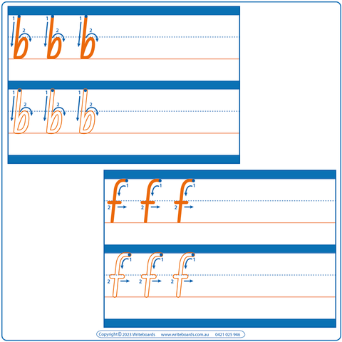 ACT School Starter Kit includes Large Dotted Third Alphabet Worksheets