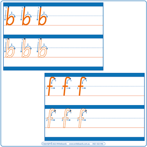 SA School Readiness Kit includes SA Large Dotted Third Alphabet Worksheets