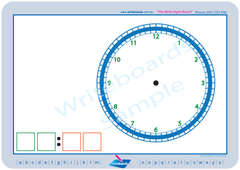 Our Advanced School Kit includes learn to tell the time worksheets