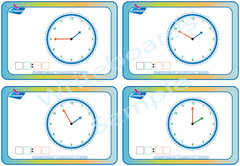 Special Needs learn to tell the time worksheets and Handwriting Kit.