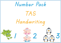 Teach your child numbers using TAS handwriting