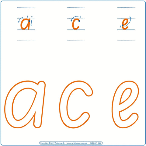 Our Australian School Starter Kit Includes FREE Large Alphabet Tracing Worksheets and Play Dough Worksheets