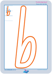 NSW Foundation Font alphabet and number handwriting worksheets for Special Needs students.