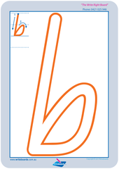 QLD Modern Cursive Font letter and number handwriting worksheets, QLD Special Needs worksheets