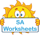 SA Worksheets & Flashcards, SA Modern Cursive Font Worksheets & Flashcards, SA School Handwriting