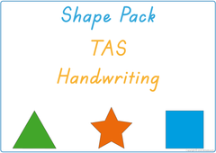 teach your child about shapes using TAS handwriting