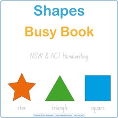 Teach Your Child their Shapes using NSW and ACT Handwriting
