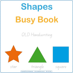 Teach Your Child all about Shapes using QLD Handwriting