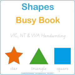 Teach Your Child Shapes and Colours using VIC, NT and WA Handwriting