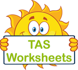 TAS Worksheets & Flashcards, TAS Modern Cursive Font Worksheets & Flashcards