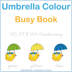 Teach Your Child about Colours using VIC, NT and WA Handwriting