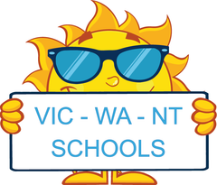 VIC Modern Cursive Font colourful and engaging worksheets for teachers and schools.