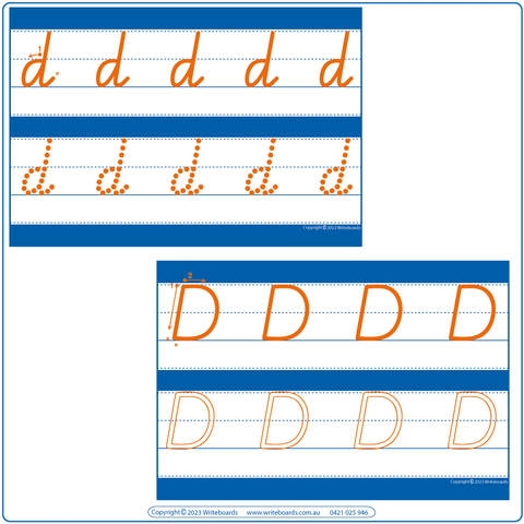 VIC School Starter Kit includes Alphabet & Number Worksheets for Prep, WA School Starter Kit