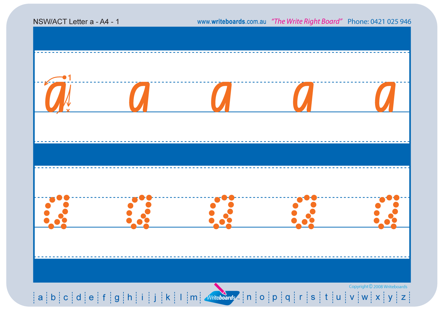 NSW Foundation Font School Starter Worksheets | Writeboards | Children ...