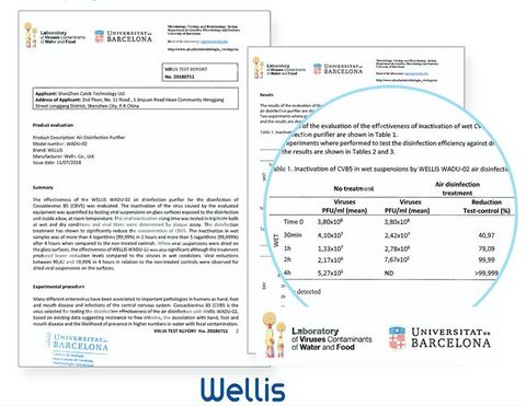 Wellis Air Disinfectant Cartridge Only (1pc) | The Nest Attachment Parenting Hub