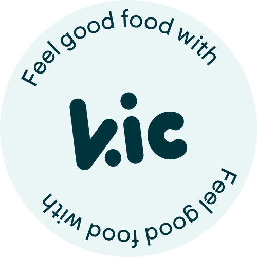 Feel good food with KIC logo