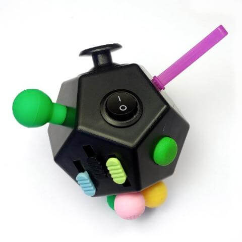 12 Sided Fidget Cube 12 Function Fidget Toy