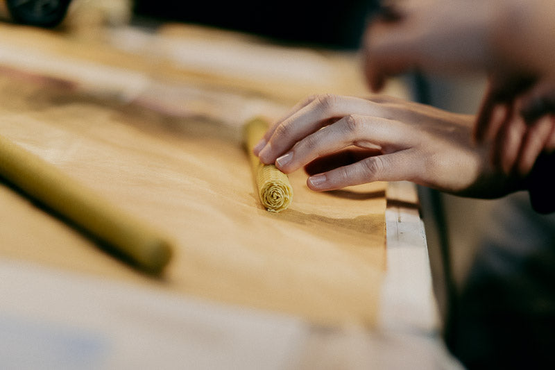 Travelling Basket Journal - Beeswax Candle Making Workshops - photo 11