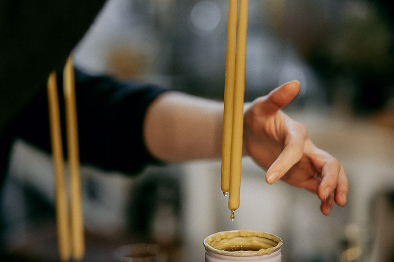 Travelling Basket Journal - Beeswax Candle Making Workshops - photo 6