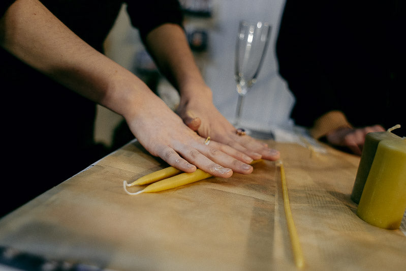 Travelling Basket Journal - Beeswax Candle Making Workshops - photo 8