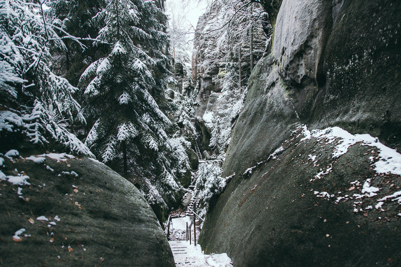 Travelling Basket Winter Adventure Adršpach