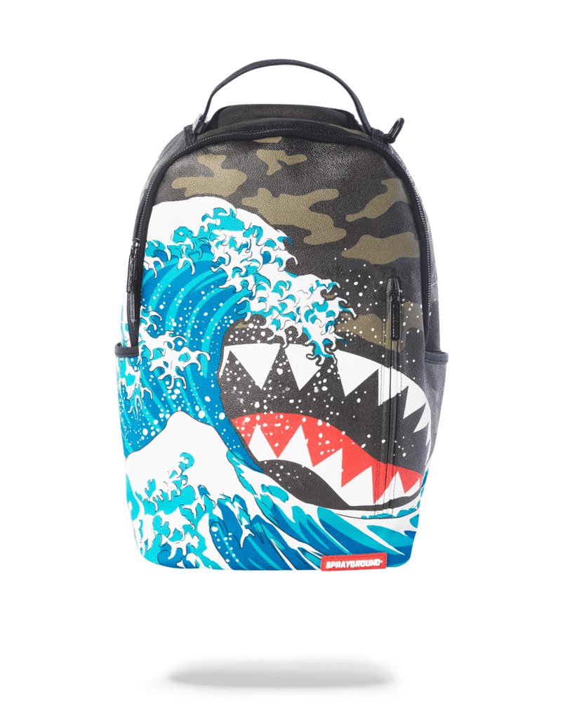 Sprayground Backpack x Sharks Mouth Camokawa ( Camo ) @ Caprobot | LA – www.waterandnature.org