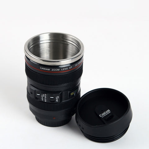 CAMERA LENS COFFEE MUG