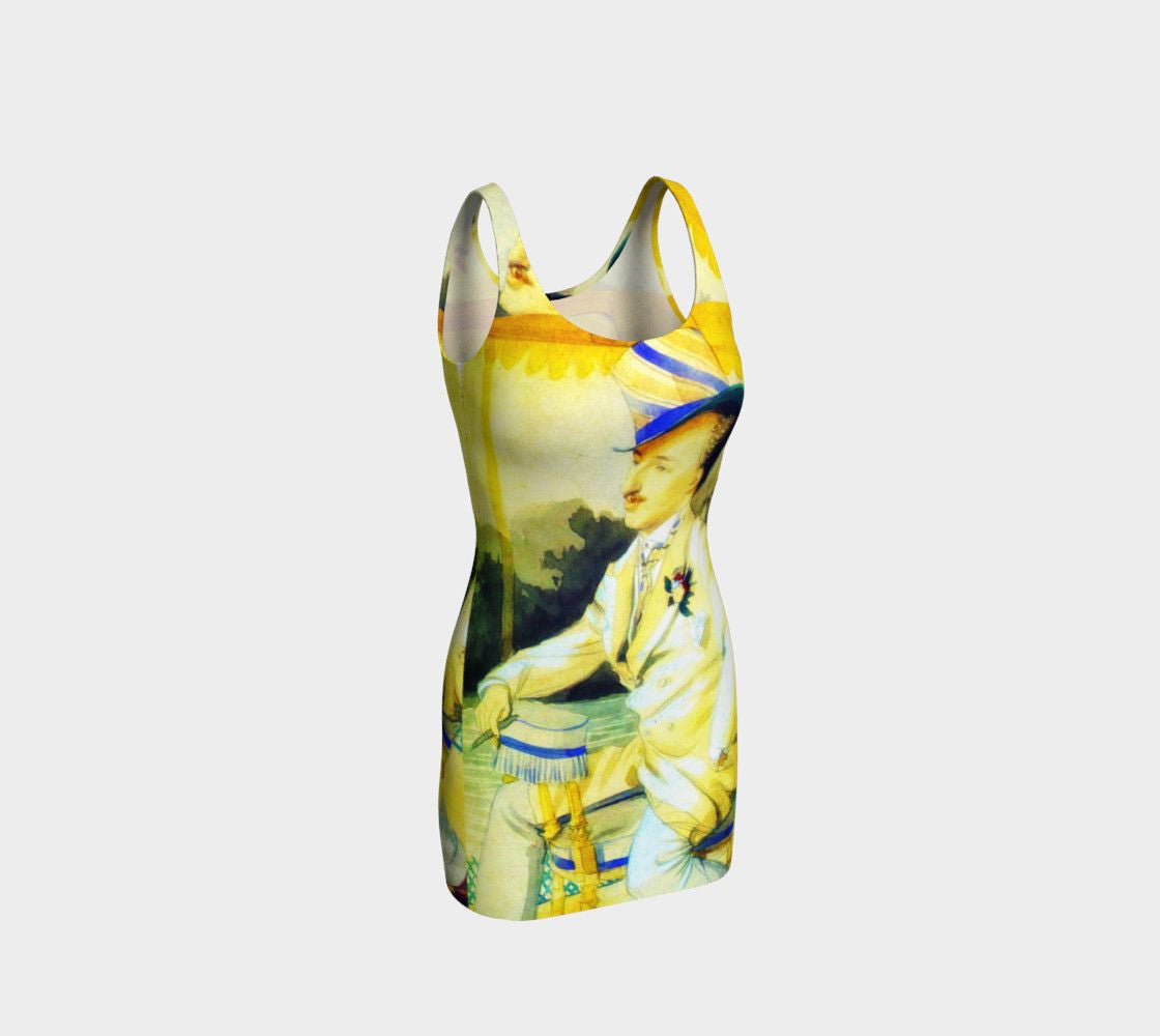 Dandy Dragon Mello Yellow Jaunty Bodycon