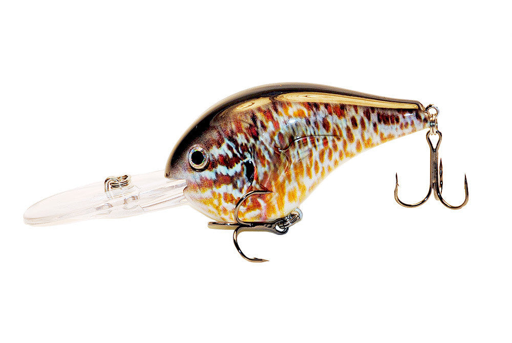 Cranky XL pumpkinseed crankbait met lip