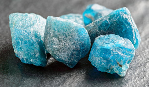 What Does Raw Blue Apatite Look Like