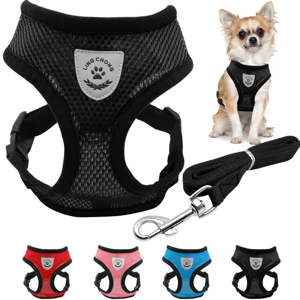 small dog collar and leash sets